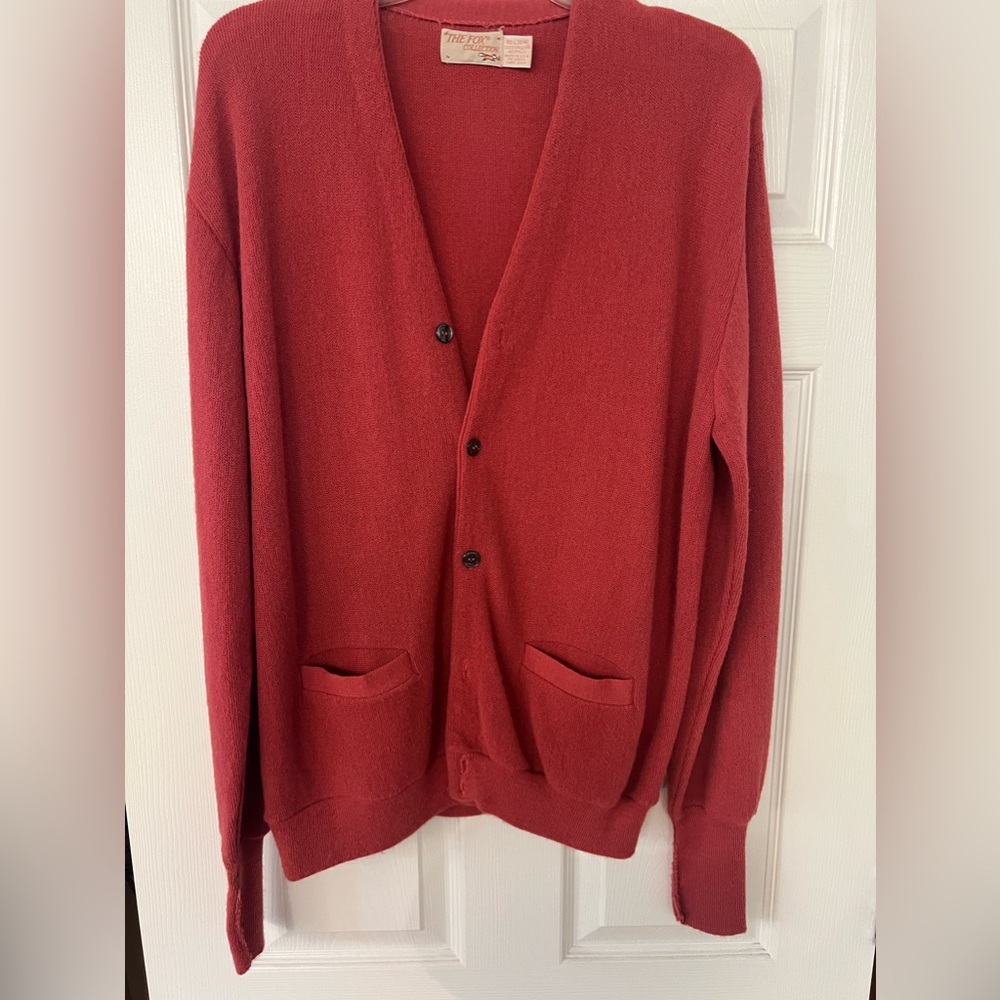 Vintage fox collection sweater regular large